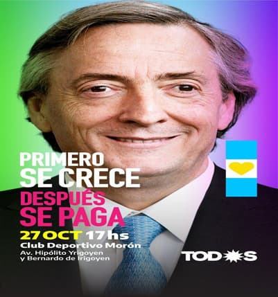 Frente de Todos: Néstor Carlos Kirchner 11 años de su paso a la inmortalidad