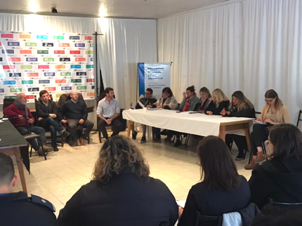 Municipales e instituciones alvearenses en instrucción sobre DDHH y No violencia