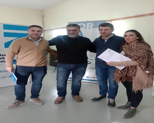 Ariel Rauschenberger participo de una importante jornada institucional en La Adela