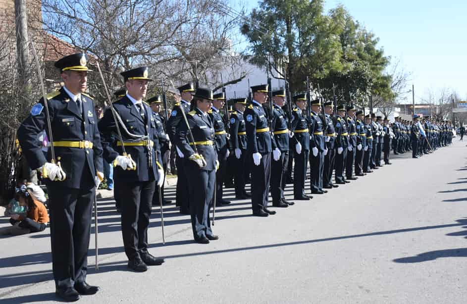 Se conmemoró el 137° aniversario de la Policía de La Pampa