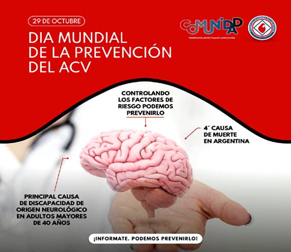 El accidente cerebrovascular (ACV) constituye la cuarta causa de muerte