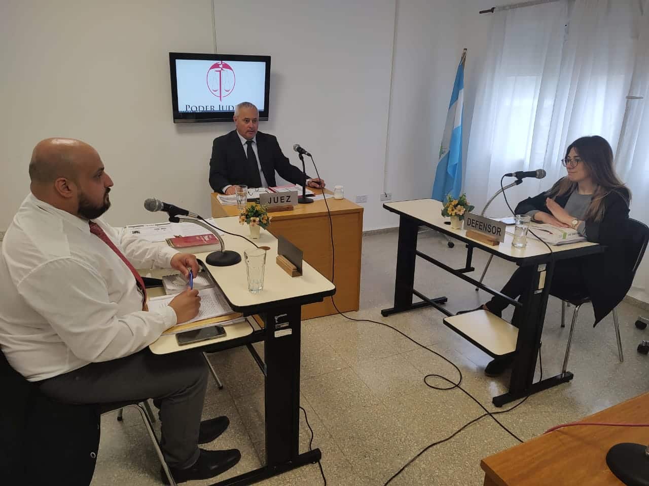 Se realizó en Victorica un juicio oral por violación de domicilio y  lesiones leves