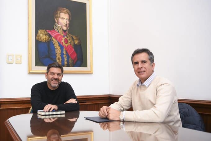 Carlos Bianco se reunió con el intendente electo Juan Alberto Martínez “Juanci”