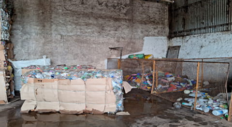 RECICLADO MUNICIPAL DE INT. ALVEAR RECUPERÓ TONELADAS DE MATERIAL PARA LA VENTA