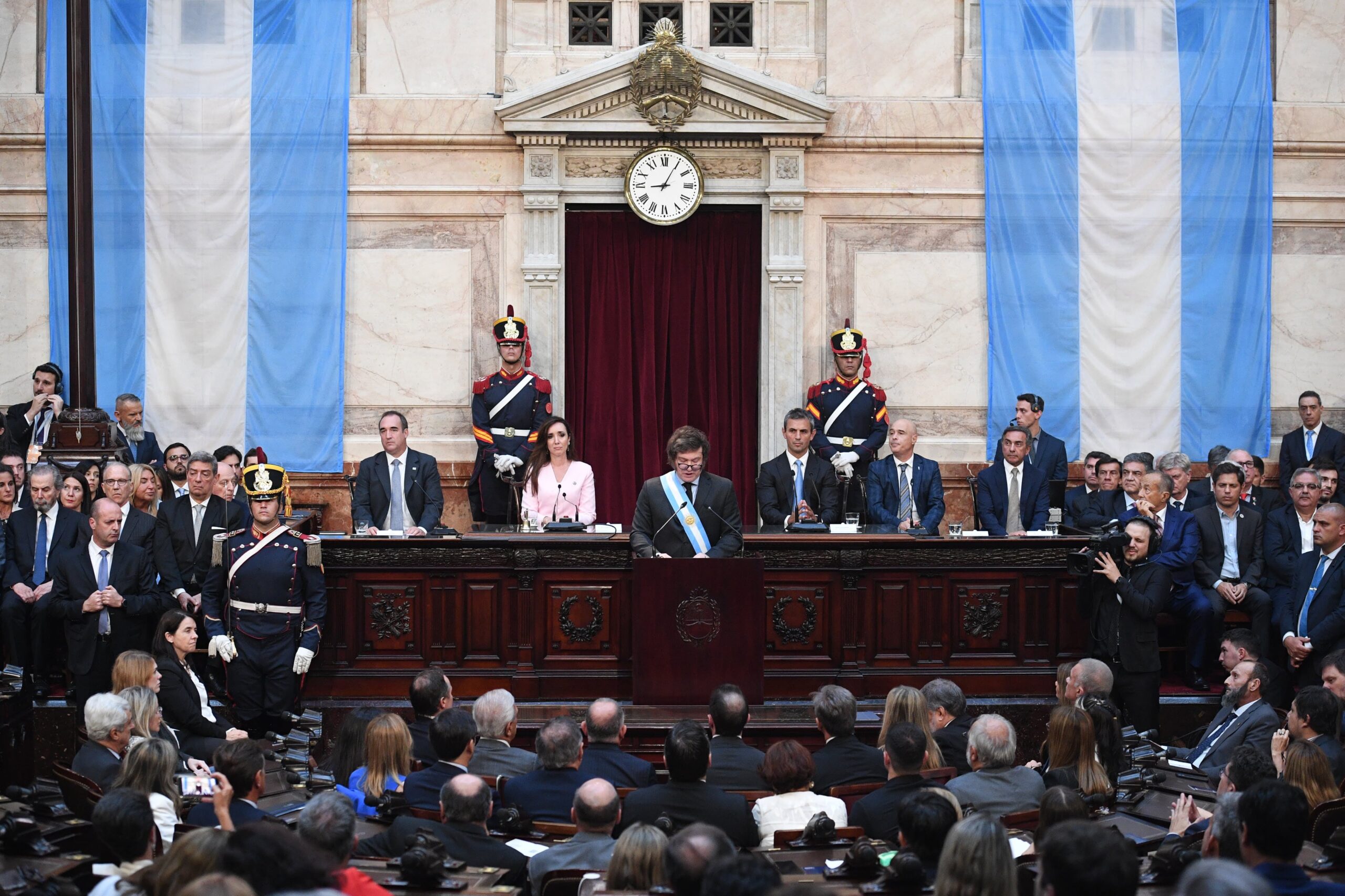 JAVIER MILEI INAUGURÓ EL 142° PERÍODO DE SESIONES ORDINARIAS
