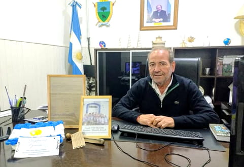 Gallotti destacó el respaldo del gobernador Sergio Ziliotto y anunció más obras para Bernardo Larroudé